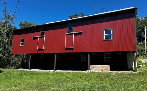 Corps de ferme à Boyertown, Pennsylvanie, États-Unis 1