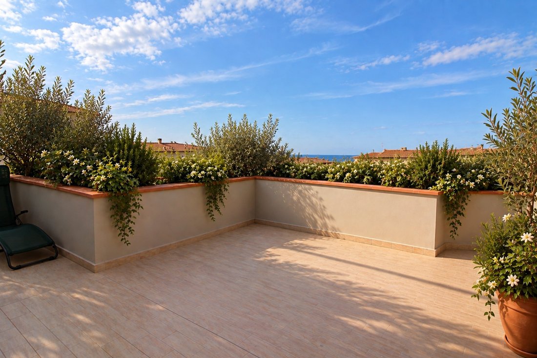 Penthouse à Ardenza Terra, Livourne, Toscane 2 - 19109364