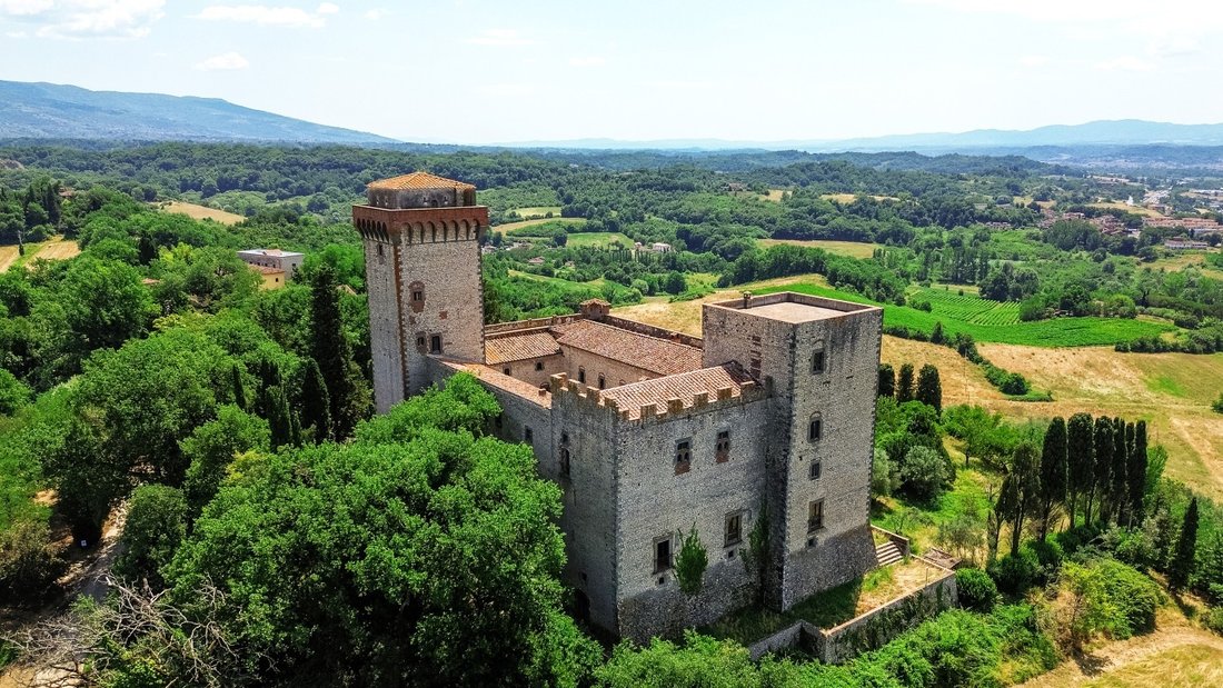 Château à Montanino - Matassino - Ciliegi, Reggello, Toscane 1 - 19109474