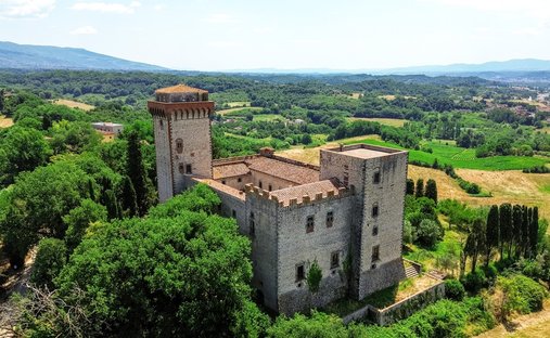 Château à Montanino - Matassino - Ciliegi, Reggello, Toscane 1