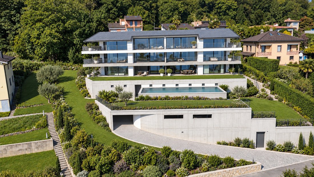 Penthouse in Carona, Lugano, Tessin 1 - 19109834