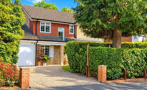 House in York Town, Surrey Heath, England 1