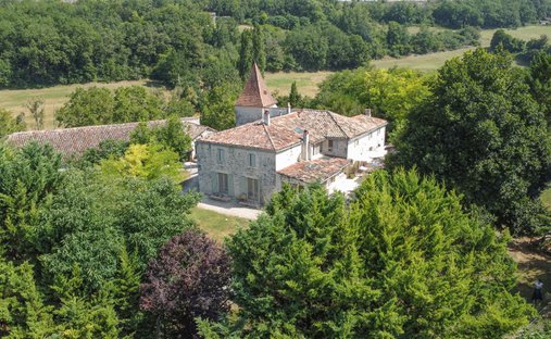 Finca en Lauzerte, Occitania, Francia 1