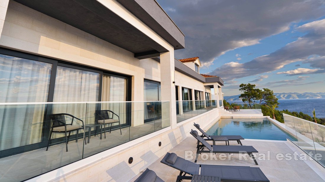 Villa à Supetar, Split-Dalmatie, Croatie 5 - 17858664