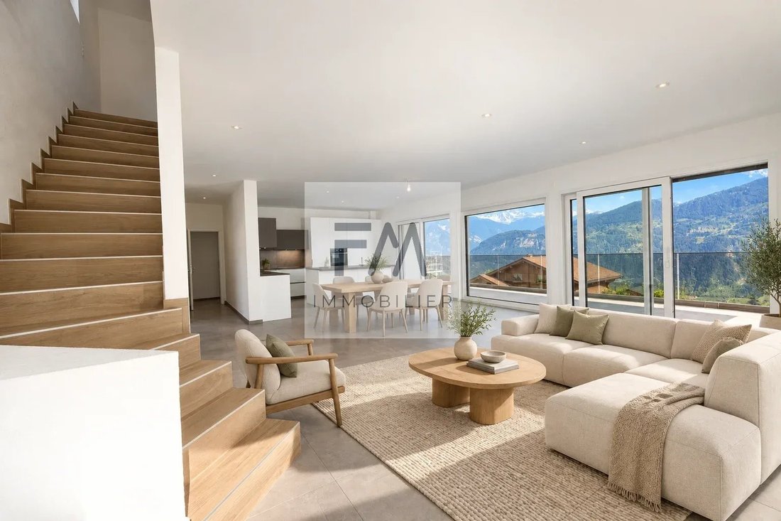 Villa in Chermignon, Crans-Montana, Schweiz 1 - 16880040