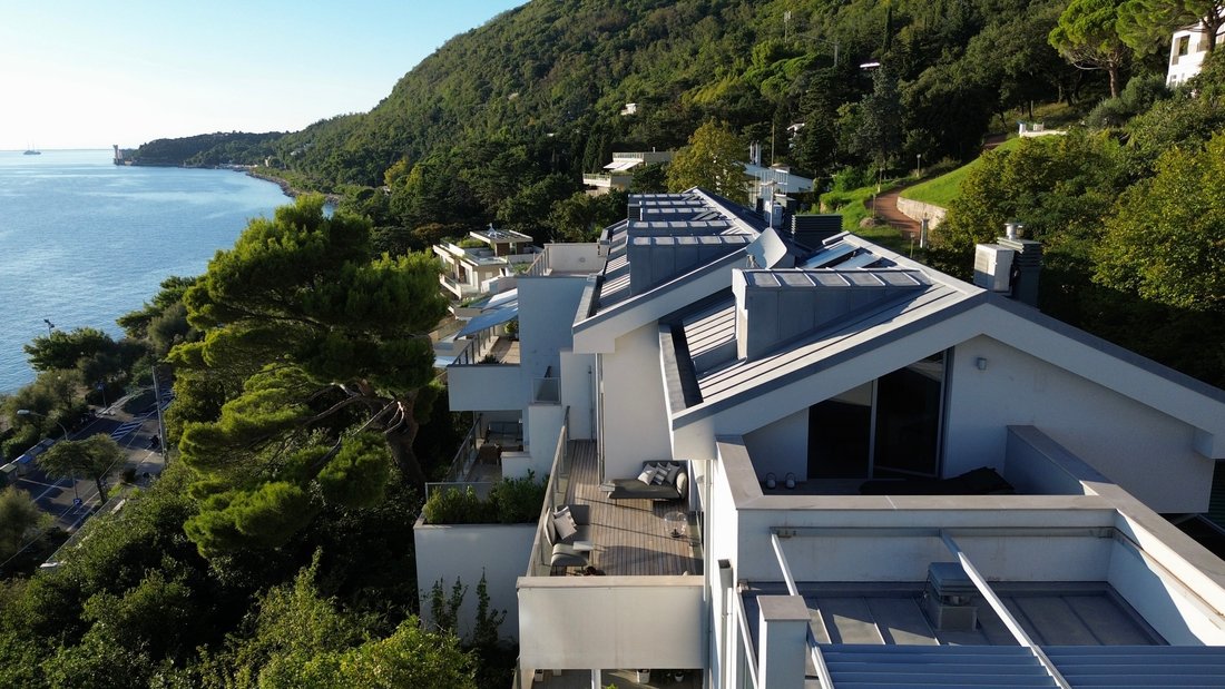 Penthouse à Altipiano Ovest-Barcola, Trieste, Frioul-Vénétie julienne 1 - 19113660