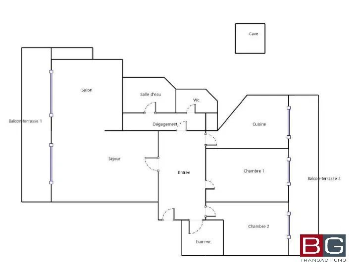 Apartamento en Plaza de Gaulle, Antibes, Francia 2 - 19111400