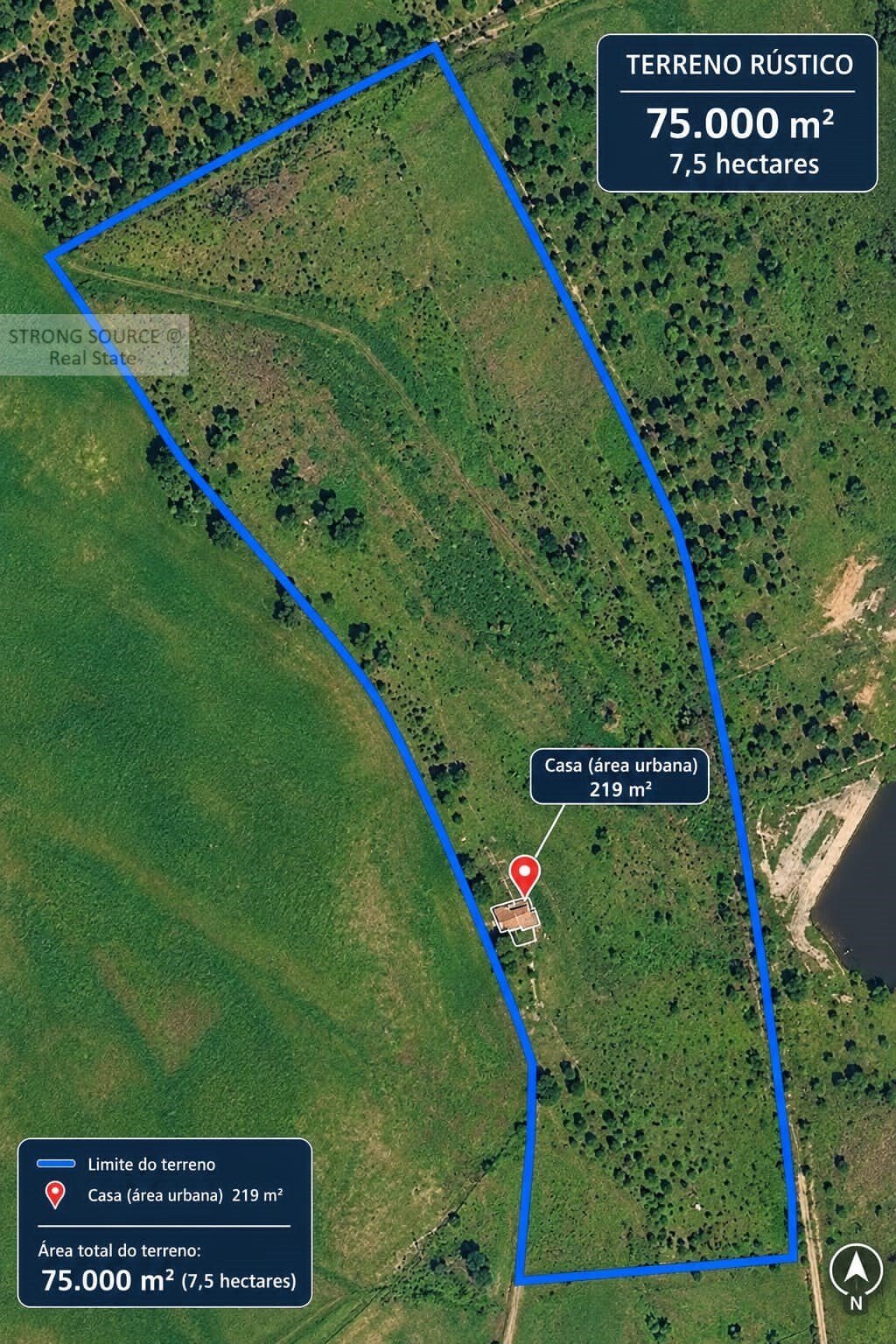 Finca en São Teotónio, Distrito de Beja, Portugal 2 - 19112216