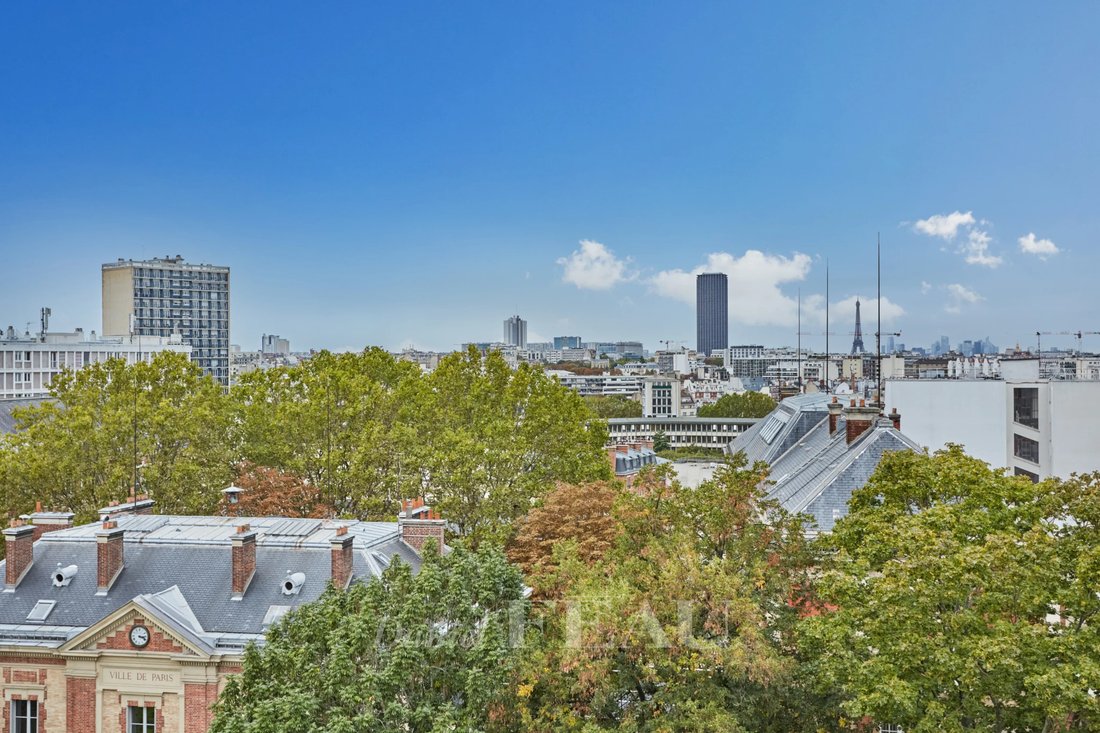Apartment in Buttes Aux Cailles-Glacière, Paris 13e Arrondissement, Paris 4 - 19102306