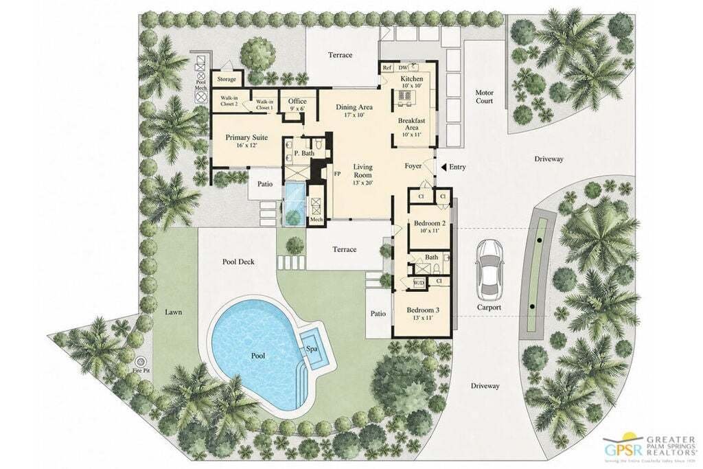 Casa a Palm Springs, California, Stati Uniti 3 - 19113920