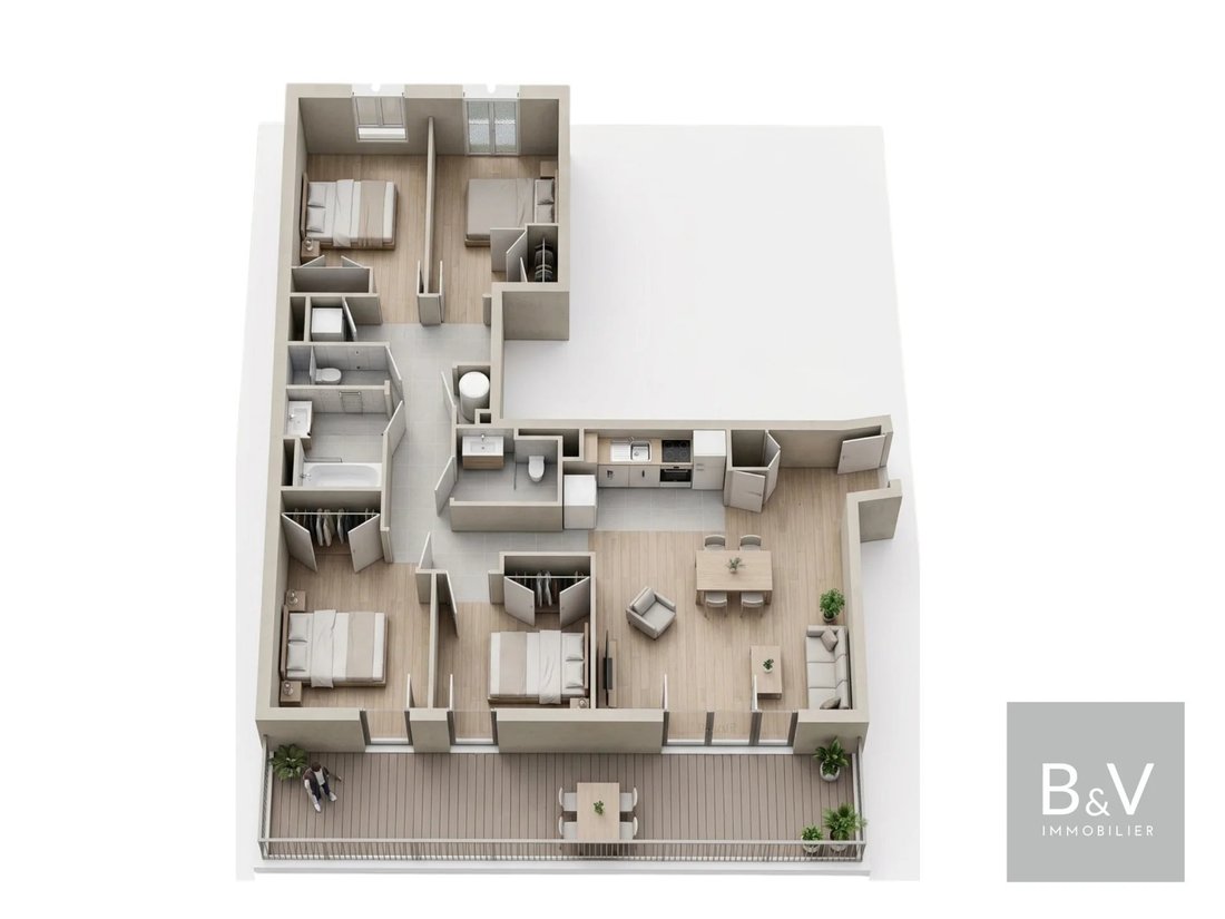Apartment in Grand'Piece-Les Plaines, Mouans-Sartoux, France 5 - 19102434