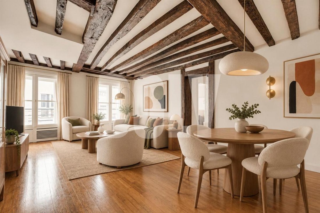 Apartment in Bastille-Popincourt, Paris 11e Arrondissement, Paris 1 - 19112200