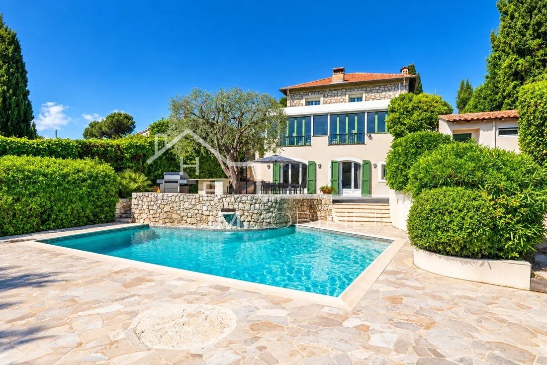 Villa en Saint Jean-Les Vallières, Cagnes-sur-Mer, Francia 1 - 19111727