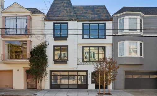Stadthaus in San Francisco, Kalifornien, Vereinigte Staaten 1