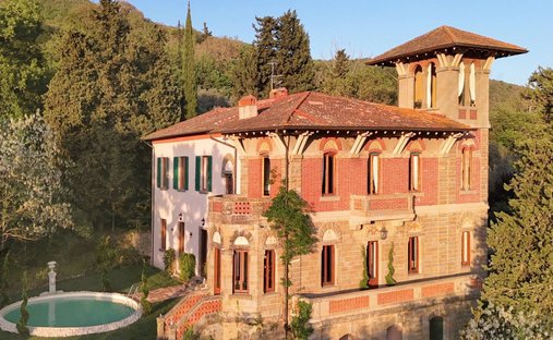 Villa a Loro Ciuffenna, Toscana, Italia 1