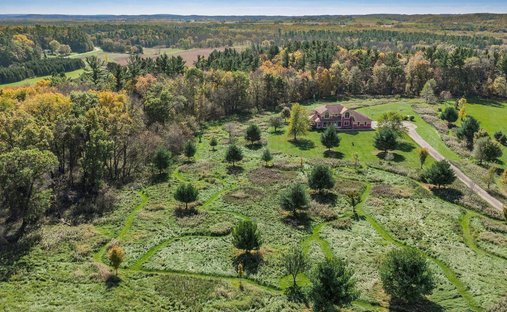 Maison à La Valle, Wisconsin, États-Unis 1