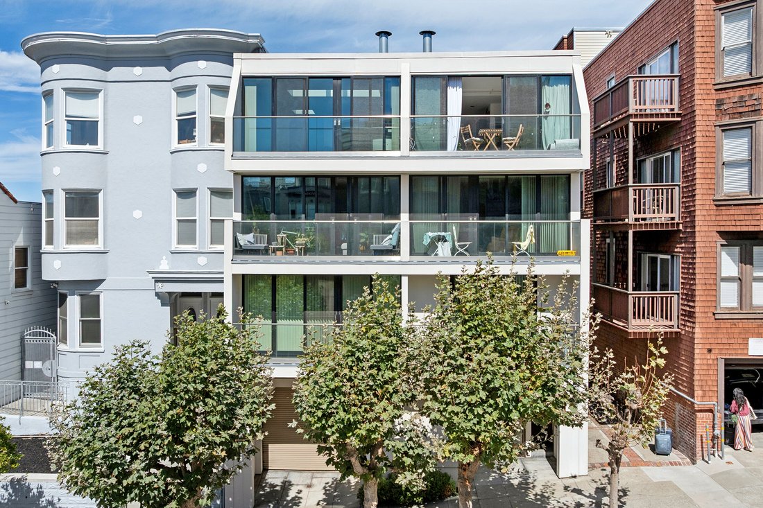 Appartement à San Francisco, Californie, États-Unis 2 - 19117604