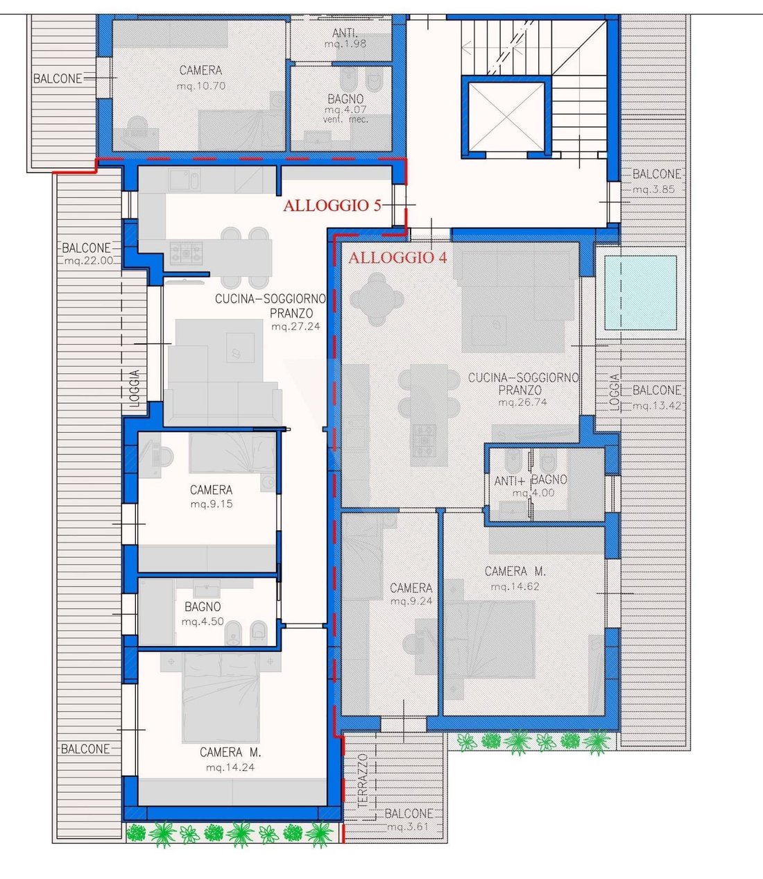 Apartamento en Levante, Cesenatico, Emilia-Romaña 2 - 19117165