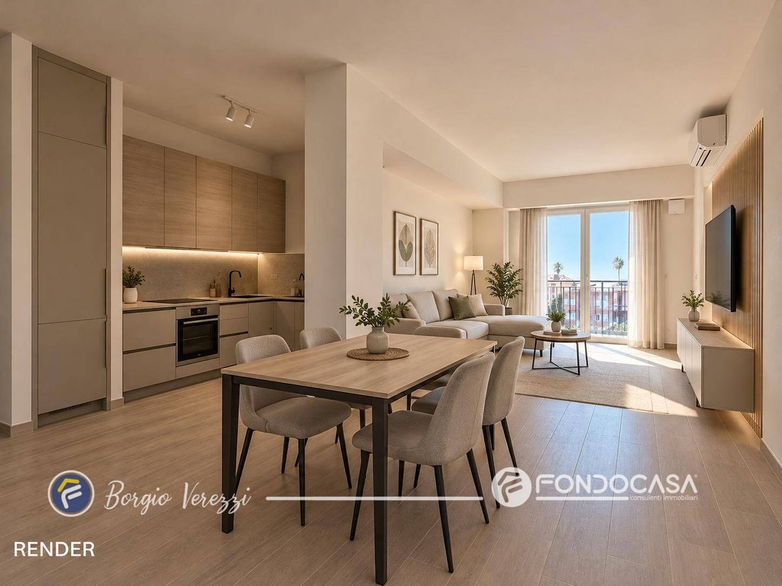 Wohnung in Borgio Verezzi, Ligurien, Italien 1 - 19098858