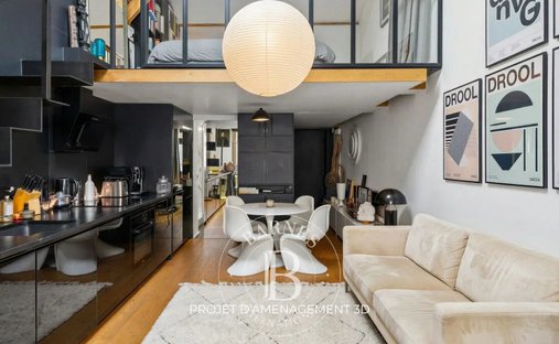 Apartment in Bas Belleville, Paris 19e Arrondissement, Paris 1
