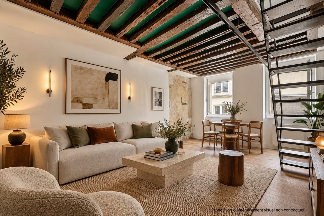 Apartment in Arts et Métiers, Paris 3e Arrondissement, Paris 1 - 19115837