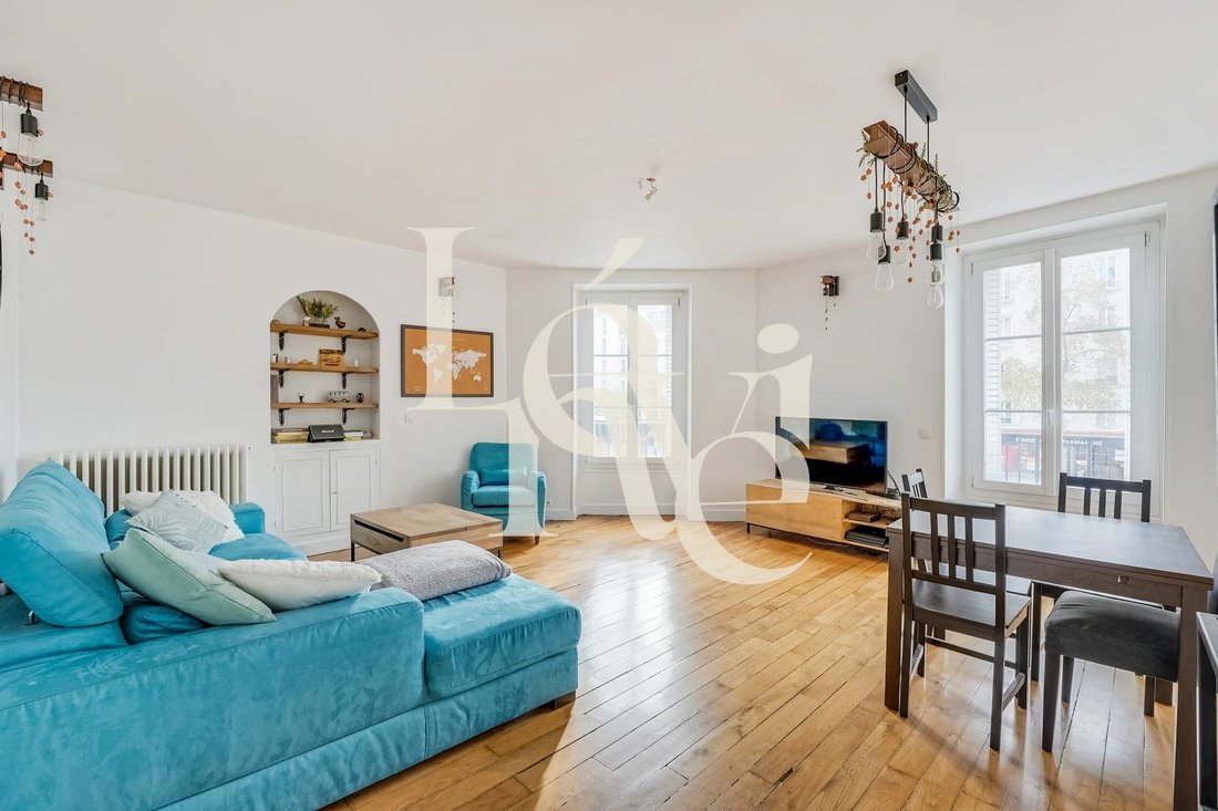Apartment in Nationale-Deux Moulins, Paris 13e Arrondissement, Paris 1 - 19118869