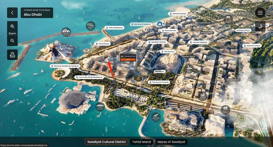 Apartamento en Isla Saadiyat, Abu Dabi, Emiratos Árabes Unidos 4 - 19118573
