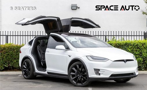 2020 Tesla Model X Long Range Sport Utility 4D in Azusa, CA, United States 1