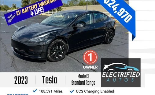 2023 Tesla Model 3 Standard Sedan 4D in Joplin, MO, United States 1