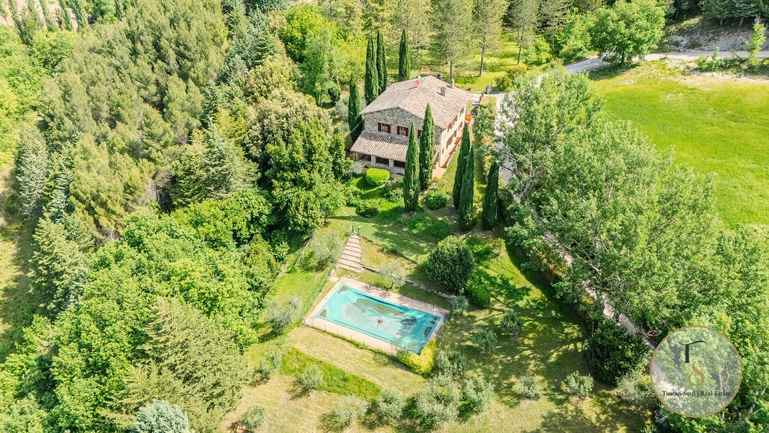Landhaus in Assisi, Umbrien, Italien 1 - 19129219