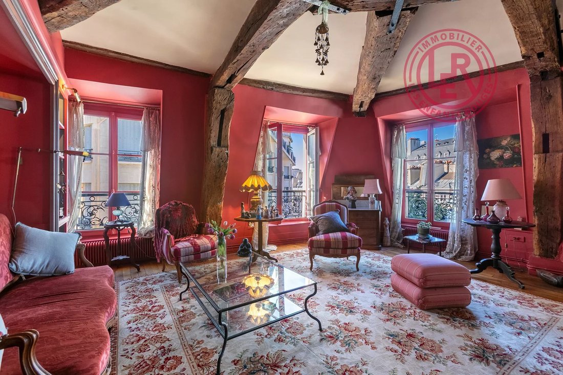 Appartement à Archives, Paris 3e Arrondissement, Paris 1 - 19135615