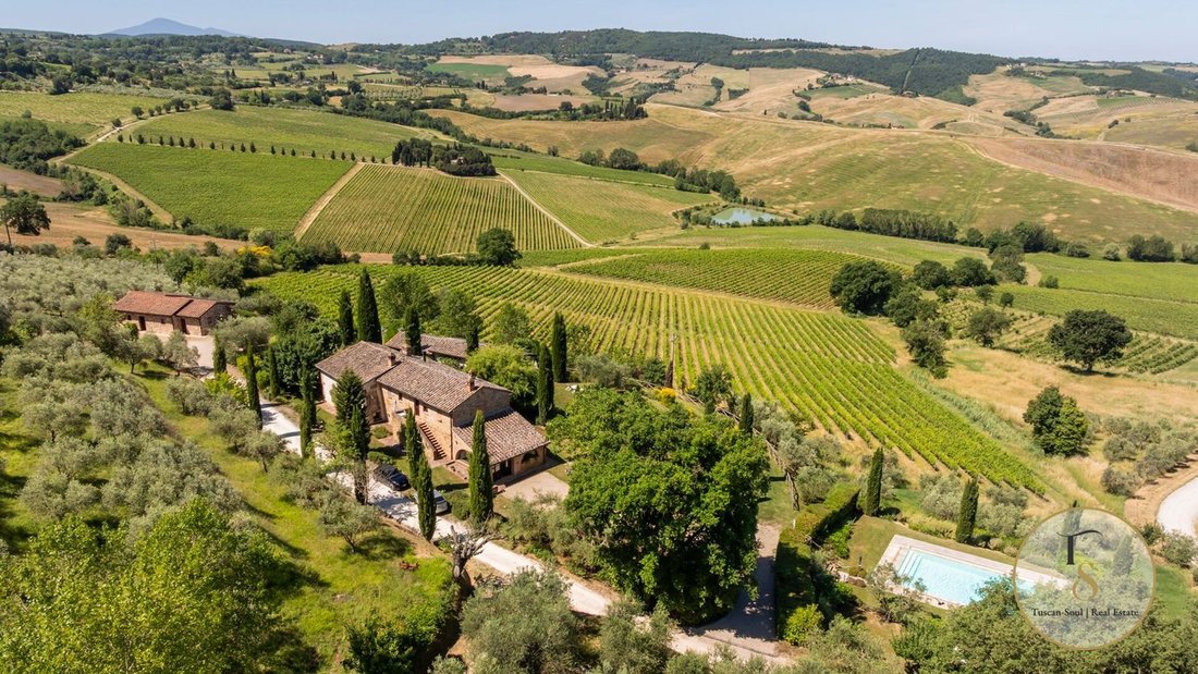 Landhaus in Montepulciano, Toskana, Italien 1 - 19129235
