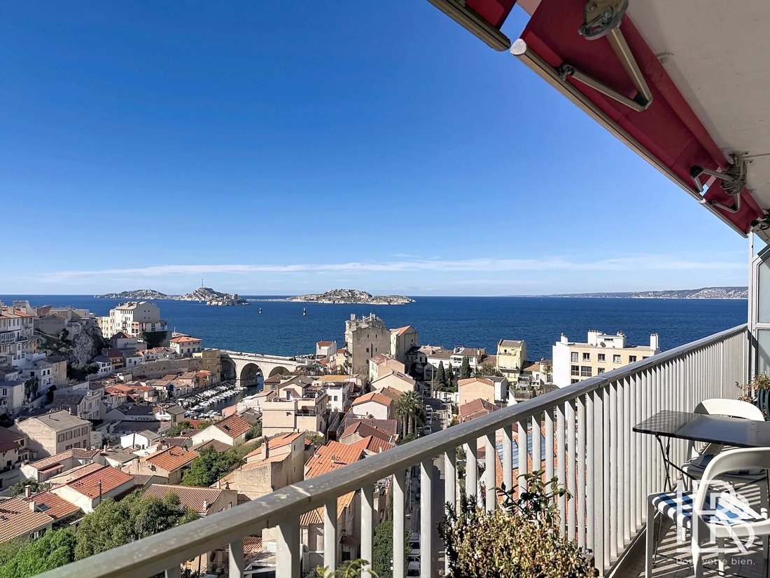 Wohnung in Endoume, 7e Arrondissement, Marseille 3 - 19122846
