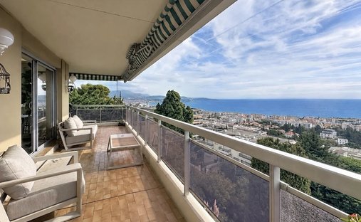 Wohnung in Lanterne, Nizza, Frankreich 1