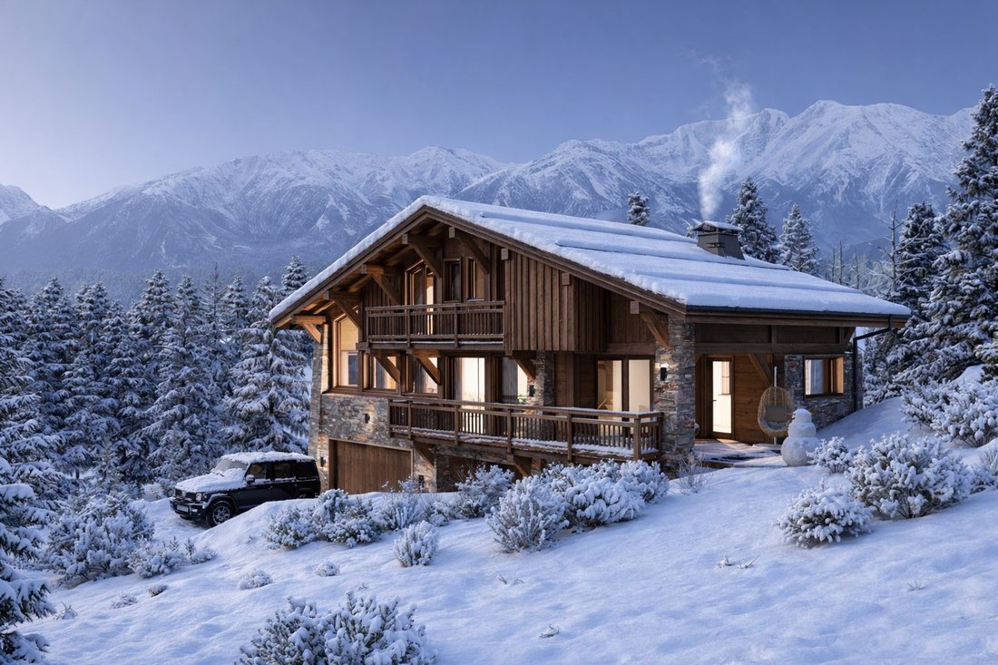 Chalet à Megève, Auvergne-Rhône-Alpes, France 5 - 19128133