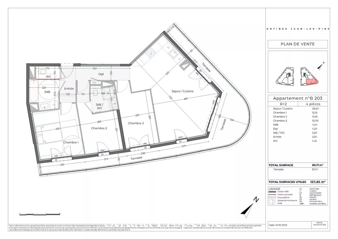 Apartamento en Antibes, Provenza-Alpes-Costa Azul, Francia 2 - 19131713