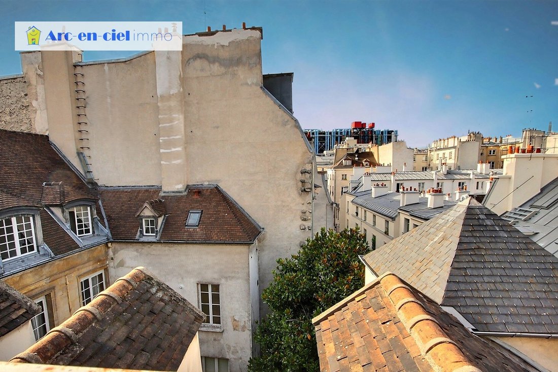 Penthouse in Saint Gervais, Paris 4e Arrondissement, Paris 4 - 19132438