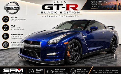 2016 Nissan GT-R Black Edition Coupe 2D in Lynnwood, WA, United States 1