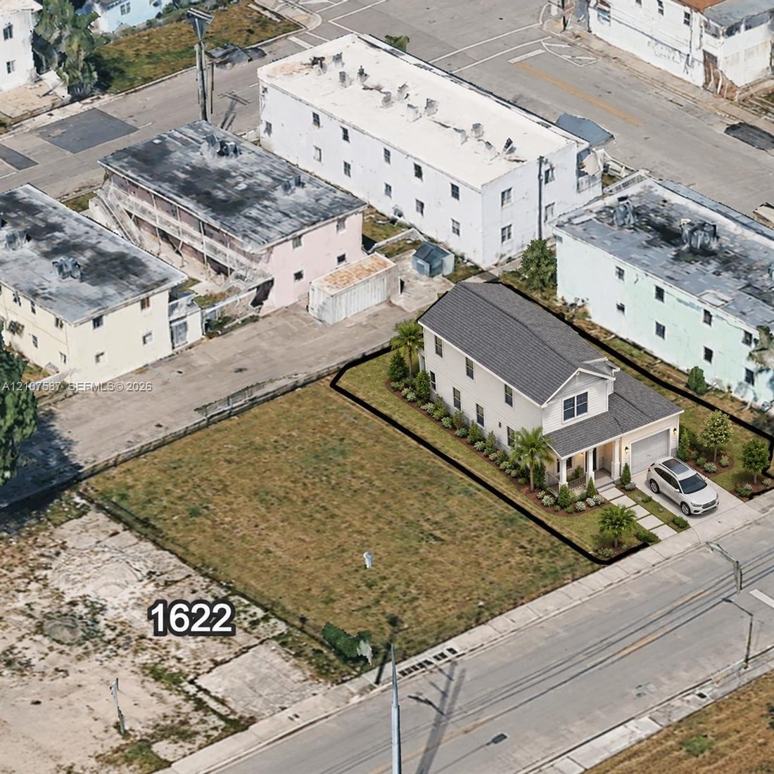 Terrain à Miami, Floride, États-Unis 2 - 19126233