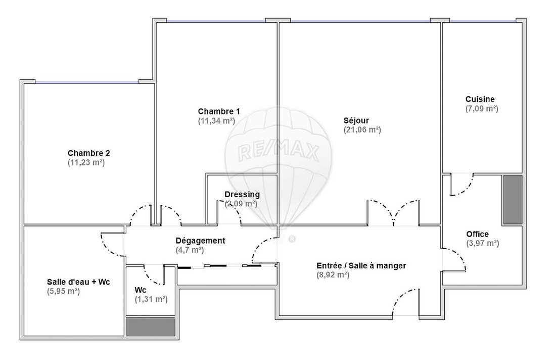 Appartement à Salpêtrière-Austerlitz, Paris 13e Arrondissement, Paris 3 - 19129315