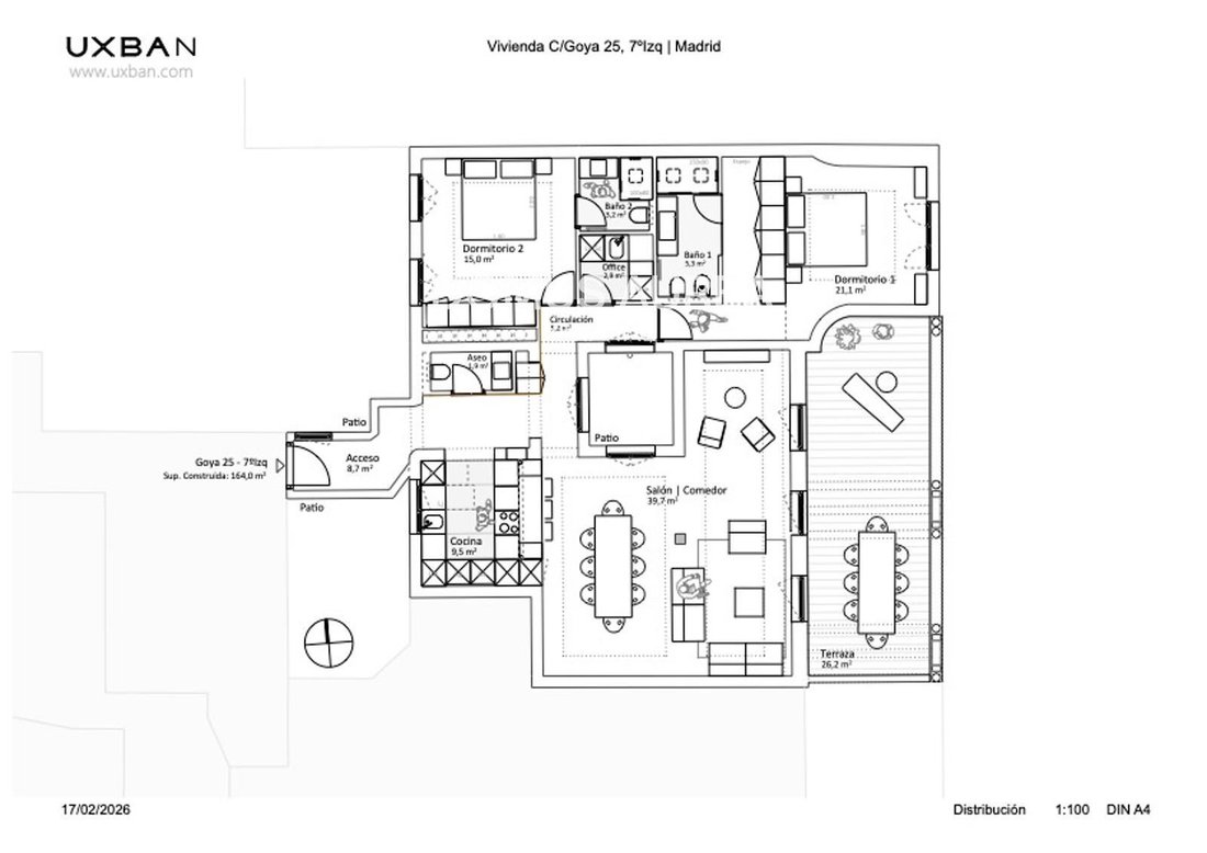 Penthouse in Salamanca, Madrid, Spanien 1 - 19125582