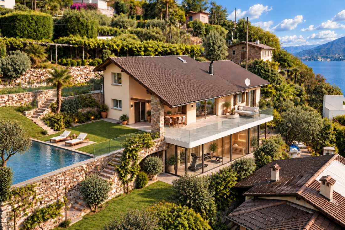 Villa in Brissago, Ticino, Switzerland 1 - 19133608