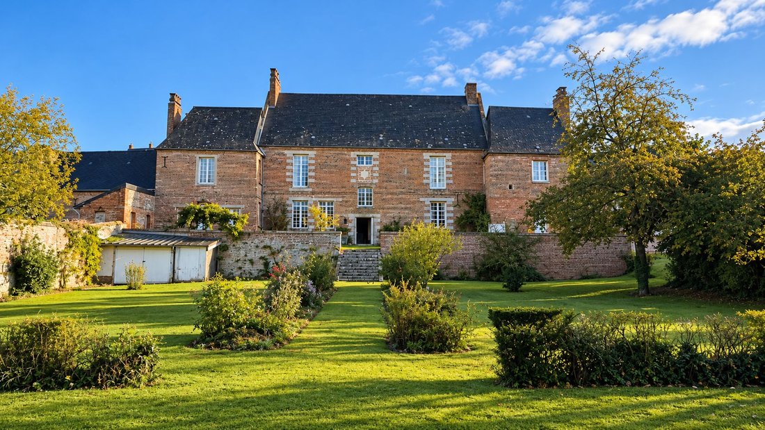 Castillo en Bacqueville-en-Caux, Normandía, Francia 1 - 19133751