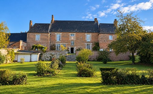 Castillo en Bacqueville-en-Caux, Normandía, Francia 1
