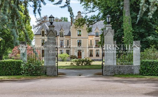 Castle in Sancoins, Centre-Val de Loire, France 1