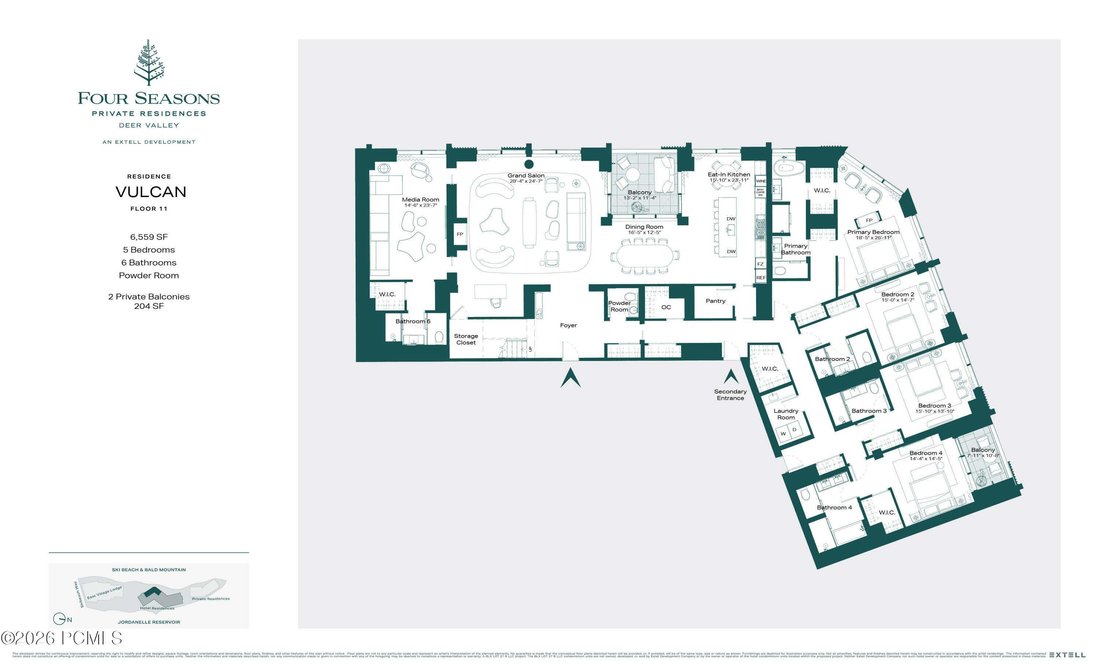 Appartement à Park City, Utah, États-Unis 2 - 19136282