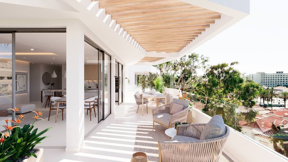 Penthouse in Playa de las Americas, Canary Islands, Spain 4 - 19125816