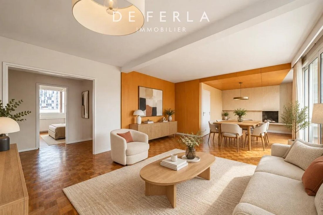 Apartment in Emeriau-Zola, Paris 15e Arrondissement, Paris 1 - 19126395