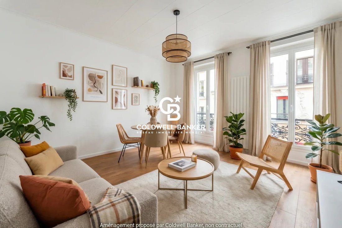 Appartement à Courcelles-Wagram, Paris 17e Arrondissement, Paris 1 - 17295162