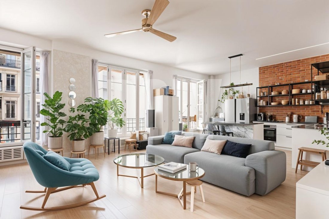Apartment in Porte Saint Denis-Paradis, Paris 10e Arrondissement, Paris 1 - 19123051